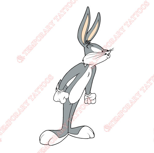 Bugs Bunny Customize Temporary Tattoos Stickers NO.649